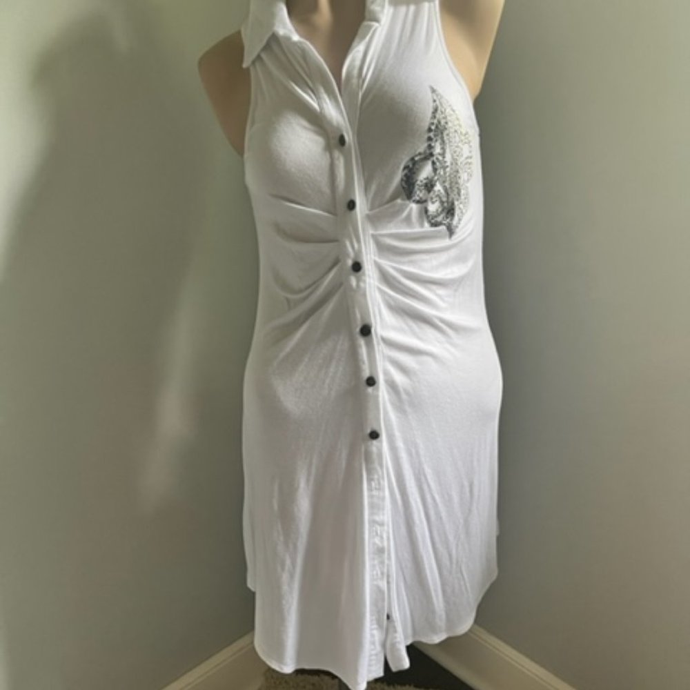 Women's Sleeveless T-Shirt Dress